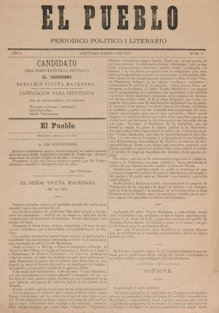 El Pueblo. Periódico político y literario