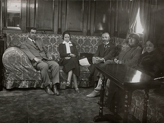 Emelina Molina, Gabriela Mistral y Palma Guillén, 1926