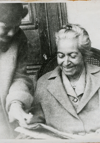 Mistral y Gilda Péndola, 1954