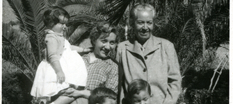Mistral y Nelly Hernández, 1954