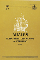 Anales del Museo de Historia Natural de Valparaíso, vol. 21 (1990)