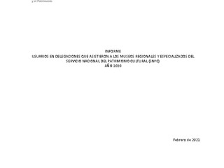 Informe usuarios delegaciones 2020