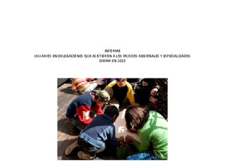Informe usuarios delegaciones 2015