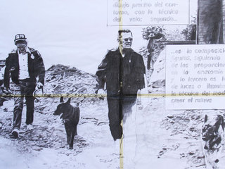 Detalle de obra de Javier Rodríguez Pino