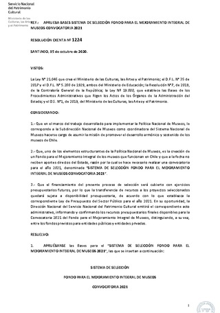 Bases selección FMIM primera convocatoria 2021