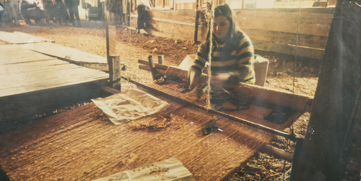 Waldo Oyarzún. Mujer con quelgo