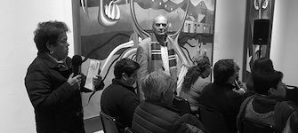 Participando en el seminario de Derechos Humanos en La Serena.