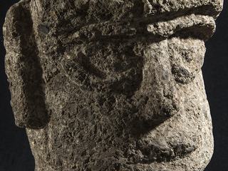 Moái maea (detalle)