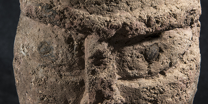 Moái maea (detalle)