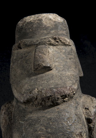 Moái maea (detalle)