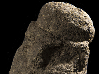 Moái maea (detalle)