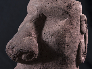 Moái maea (detalle)