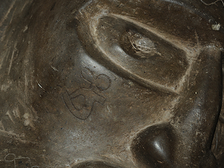 Moái maea (detalle)