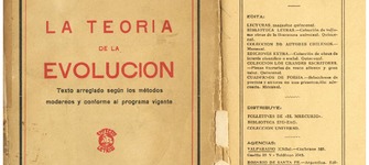 Vivanco, Humberto. La teoría de la evolución. 1933. 166 pp.
