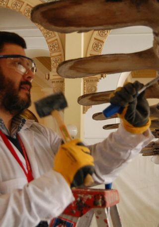 Desmontaje de vértebras