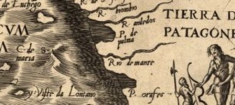 Mapa del río de los Ainiledos