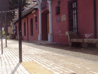 La renovada acera de la calle 1 Norte