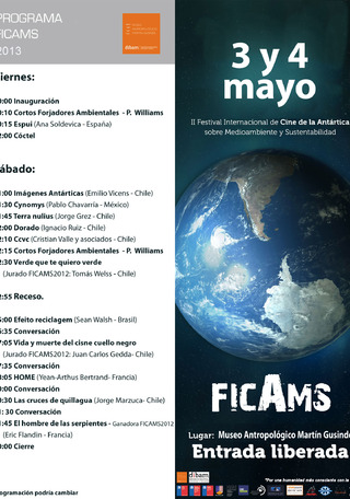 Programación FICAMS en Puerto Williams