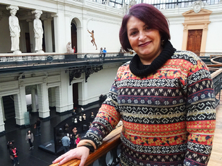 Pamela Acuña, profesora de artes visuales