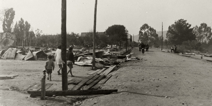 Desolación de las calles