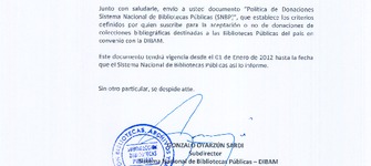 Política de Donaciones