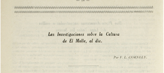  Las investigaciones sobre la Cultura de El Molle, al día