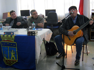 Jorge Díaz, Carlos Peña y Lillo y Sergio Valdivia.