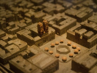 Detalle maqueta Concepción 1910