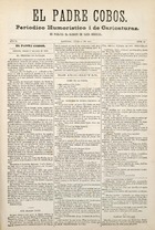 El Padre Cobos. Santiago, 1 de julio de 1876. Año II. N° 58. 4 pp.