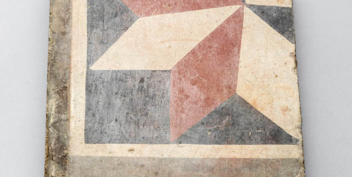 Baldosa decorada MHNV CH-0087.2