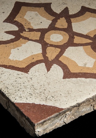 Baldosa decorada MHNV CH-0080