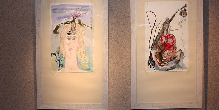 Muestra de Acuarelas de Mercedes Echeñique