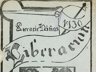 Portada Liberación, año III (1930)