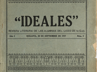 Portada Ideales, año I, n° 2 (1927)