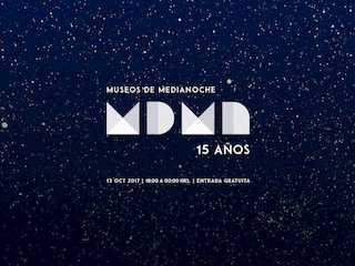Afiche promocional Museos de Medianoche