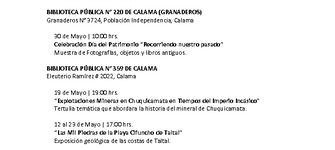 Cartelera Regiones