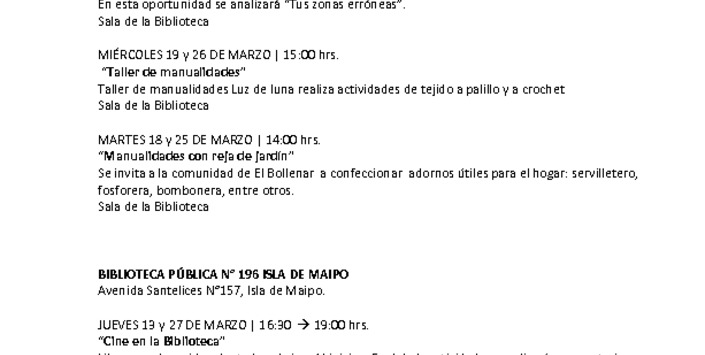 Cartelera Metropolitana