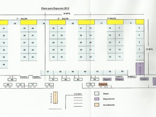 Plano de ubicación de la Expocom