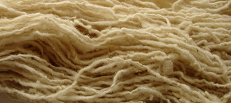 Hilda Ayanquintui. Madeja teñida (detalle)