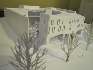 Una de las maquetas presentadas al concurso