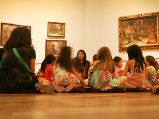 Sala de exposición Museo Nacional de Bellas Artes