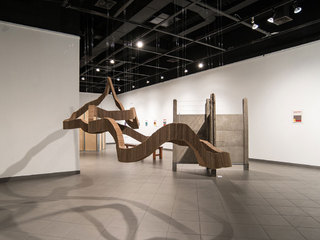 Eposición en sala MNBA Plaza Vespucio