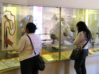 Sala exhibición permanente Museo Regional de Atacama.