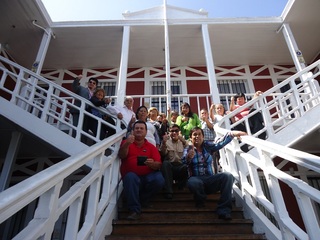 Delegación paseando por la Historia de Antofagasta