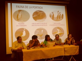 Expositores del conversatorio