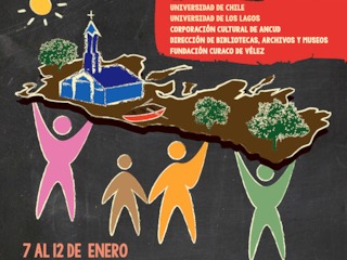 Afiche promocional de la IV Escuela de Temporada U. de Chile.
