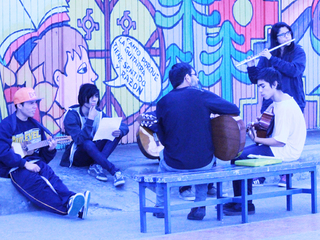 Educación artística. Villa O'Higgins, La Florida, Santiago. Fotografía enviada por Isis Muñoz, YFMB2015