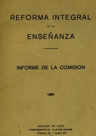 Reforma integral de la enseñanza