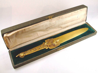 Cortapapeles de Arturo Alessandri Palma / Data: 1918.