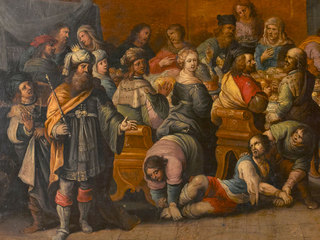 Detalle de la obra " El castigo del traidor"